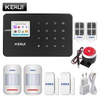 Systèmes d'alarme KERUI G18 Capteur de mouvement Smart Burglar System Kit GSM pour Home Residential