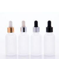 whole sale 30ml frosted glass dropper bottle essential oil g...