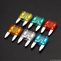 60Pieces Assorted Mini Blade Fuses Auto Fuse Kit Set 5A 10A 15A 20A 25A 30A for Car Truck Accessories