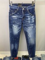 Итальянская мода европейские и американские мужские повседневные джинсы, высококачественная стирка, чистое ручное измельчение, оптимизация качества LA9830