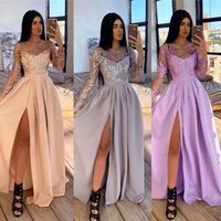 2022 Fashion Sparkle Satin Formal Cocktail Dress Mother of The Bride Dress Bridesmaid Celebrity Robe Ball Gown Party Evening Dresses