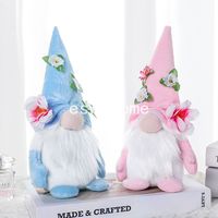 Party Supplies Faceless Gnome Plush Doll Rudolph Flower Love...