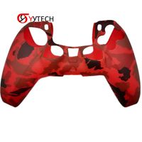 Syitech Fábrica de suministro de fábrica Cajas de cáscaras de caucho suave Cubiertas de protección de silicona Piel para PS5 PlayStation 5 Accesorios de juego
