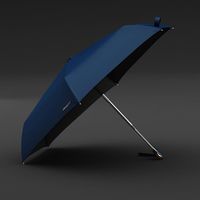 Ultra-light flat three-fold automatic umbrella in stock DHL2000