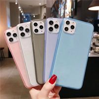 Candy Color Phone Case Shockproof Cases Neon Soft TPU Clear ...