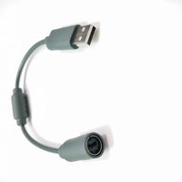 Grau verdrahteter Controller USB-Breakaway-Adapter-Kabel für Xbox 360 Controller Ersatzteil