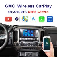 GMC 2014-2019シエラキャニオンIntelliLinkシステムマルチメディアサポートiPhone Androidのための車の無線Carlay Androidの自動インターフェイス