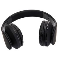 US-Lager HY-811 Kopfhörer Faltbare FM Stereo MP3-Player Wired Bluetooth Headset Schwarz A06 A04