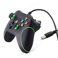 Oyun Denetleyicileri Xbox One S Video Mando Microsoft Slim Windows PC Gamepad için USB Kablolu Denetleyici