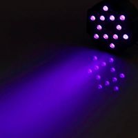 Sconto U'King 72W LED Purple Light DJ Disco Partito KTV Pub LED Effetto luce di alta qualità Materiale LED Light Light Voice Control