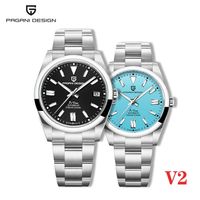 PAGANI Design 39mm Men's Mechanical Watches NH35 Automatic Watch Sapphire Stainless Steel 20Bar Waterproof Reloj Hombre 220121