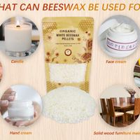 2 봉지 Beeswax 향기로운 촛불 에센셜 오일 지속되는 향수 선물 상자 선물 기념품 침실