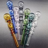 Portable Unbreakable Split Glass Water Pipe With Colorful