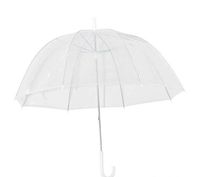 34 "Big Clear Clear Mignon Dôme Deep Fille Girl Girl de la mode Transparent Parapluies transparentes