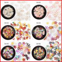 Mix Styles Nail Art Sequins for Manicure DIY Christmas Halloween Flower Butterfly Snowflower Candy Gift Nail Jewelry Decoration