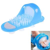 Plastic Bath Shower Foot Brush Scrubber Bath Shoe Feet Massa...