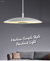 2021 Küche Nordic Mode Simple LED Pendelleuchte zum Essen Aluminium Hängende Untersuchungsraum Licht