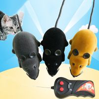 Funny Wireless Electronic Remote Control Mouse Mice Rat Pet Toy For Cats Toys
