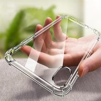 NEW Soft TPU Transparent Clear Phone Case Protect Cover Shockproof Soft Cases For iPhone 11 12 pro max 7 8 X XS note10 S10a28 a33