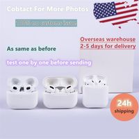 For Airpods Pro Headphone Accessories Protective Cover Apple Airpod 3 Bluetooth Headset Set White PC Hard Shell Earphones Protecter