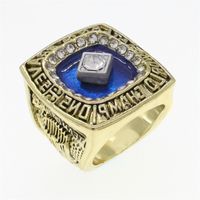 jewelry luxury designer 2021 new trend alloy plated MLB 1995 Atlanta warriors baseball championship ring