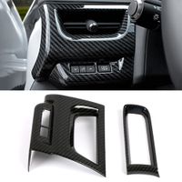 Автоаксессуары приборной панели автомобиля со стороны Воздуховод Выход крышки Обрезка наклейки рамки для интерьера Lexus UX ZA10 2019 2020