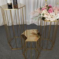 Party Decoration 3pcs set)Wedding Gold Set Stainless Steel H...