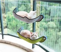 Cat Beds & Furniture Bed Pet Hammock Warm Soft Mounted Window Lounger Suction Cup Hanging Mat Shelf Sleeping House For Katten