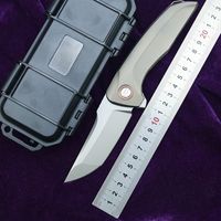 Napaied Hokkaido складной нож ребра M390 Blade Titanium Isloy ручка открытый кемпинг охотничий карманный фруктовый нож тактический инструмент EDC