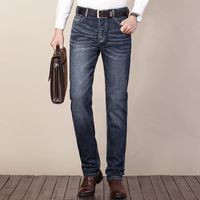 Neue Design Hohe Qualität Jean Casual Herren Business Classic Jeans Gerade Slim Style Größe W29-W40 NEU Luxus Modedesigner Mens Jeans