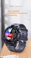 240 * 240 S10 Student Video Call HD Horloge Horloge Crade cardiaque Smartwatch pour iOS Android Téléphone 4G NetCom Téléphone montre
