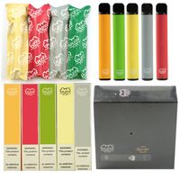 Sigarette Puff Bar Plus Dispositivo di vapore monouso 35 Colori Pod Kit 800, 3,2 ml Cartucce Vapee Penna Vuota Penna VAPE Cart Packaging e sigaretta