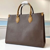 Высочайшее качество стиль полная модная сумочка Onthego M мм женские сумки сумки кожаные сумки для покупок женщин Сумка для повязки леди