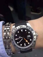 Männer Luxussport Mechanische Uhr, 2020 Mode Automatische Bewegung Männer Uhr, Stahlbandband, Geschäft bevorzugt