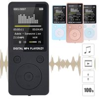 Kinganda 2020 Moda Portátil MP3 Lossless Sound Player Music Player FM Gravador 7.15