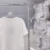 캐주얼 브랜드 T 셔츠 디자이너 셔츠 여성 남자 파리 프랑스 스트리트 짧은 소매 의류 유명한 티셔츠 S-L B00418