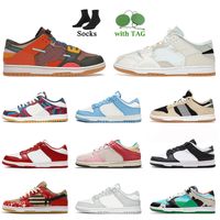 Scrap o Brown Sea Glass Dunks Low Designer Running Shoes Women Mens Skate Trainers Cactus Jack White Black Paisley Strawberry Milk Vintage Navy Sports Sneakers