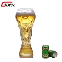 Kreative Fußball Tassen Bar Glas 450ml Weingläser Whisky Bier Becher Saft Tasse Hohe Borosilikatglas Cup LJ200821