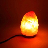 High Qualität Premium Quality Himalayan Ionic Crystal Salz Rock Lampe mit Dimmer Kabelschalter UK Sockel 1-2kg - Natürliche Nachtlichter