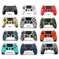 Handheld Bluetooth Wireless Controller without Logo 22 Colors Vibration Joystick Video Game Gamepad for Sony PS4 Play Stationa47a14a38 a20