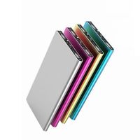 8000 mAh Ultra-thin Polymer Power Bank For IPhone Mobile Phone Universal Charger Fashion Fast Charger2730502d