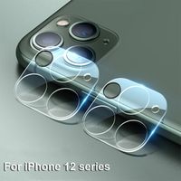 Geri Kamera Lens Koruyucu Tam Kapak Temperli Cam Film iphone 13 12 Pro Max Mini 11 Ekran Koruyucu Kapak ile Flaş Daire