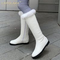 Compre al por mayor Botas De Nieve Blancas De Mujer de bajo precio \u0026 de  calidad con envío gratuito | Es.DHgate