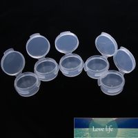 2pcs Make Up Jar Mini campione Sigillante Pot Pot Crema per il viso Contenitore Portatile Bottiglia Plastica Plastica Caso trasparente Accessorio trucco