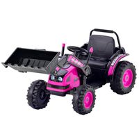 米国の在庫のおもちゃの建設車のための子供のための幼児の幼児の幼児の乗り物に乗るのは、フロントローダーA02を持つ玩具のスクープカートのふりをふりをする