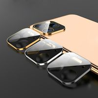 Camera Lens Full Cover Protection Metal Ring + Tempered Glass Cases For iPhone 11 Pro XS Max XR X S 13 Mini 12 Pro Back Lens Case