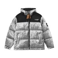 Wholesale Cheap Velvet Puffer Jacket 