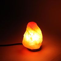 Groothandel Premium Kwaliteit Himalaya Ionische Crystal Salt Rock Lamp met Dimmer Kabel Koord Schakelaar UK Socket 1-2kg Binnenverlichting Nachtverlichting