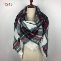 2018 Wholesale Hot winter Scarf shawl New Fashion Design Triangle Scarf stoles Plaid Fashion Warm Shawl For Women pashmina shawl