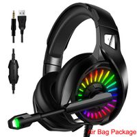 A20 PS4 Gaming Headphones 4D Stereo RGB Marquee Earphones He...